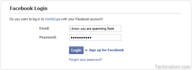 fake facebook login page. Facebook Fake Login Page