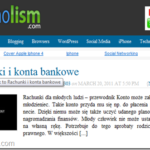 Technolism - Rachunki i konta bankowe - KLAMKA13303 WP spam user
