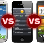 Samsung Galaxy S3 vs Apple iPhone 4S vs HTC One X