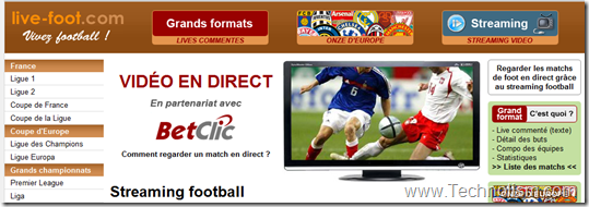 live-foot live football streaming online