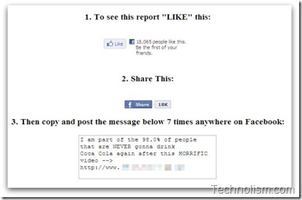 cocacola facebook scam - 4