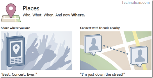 New Facebook Feature - Facebook Places