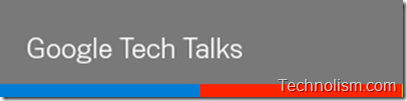 Google tech talks Youtube channel