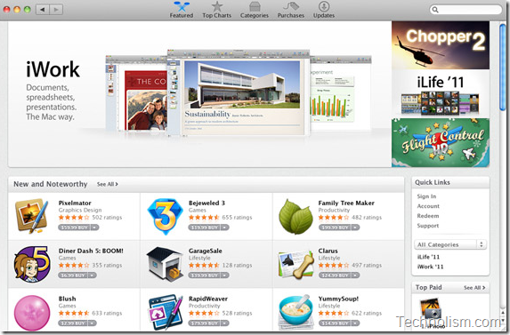 Overview of Apple mac app store