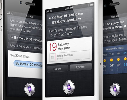 Siri Voice Command System on iPhone 4S