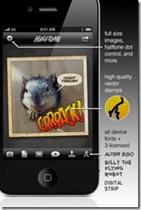 Halftone iphone app