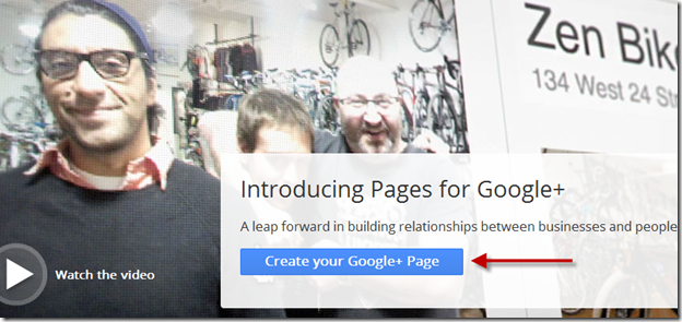 How to create a Google+ Brand page