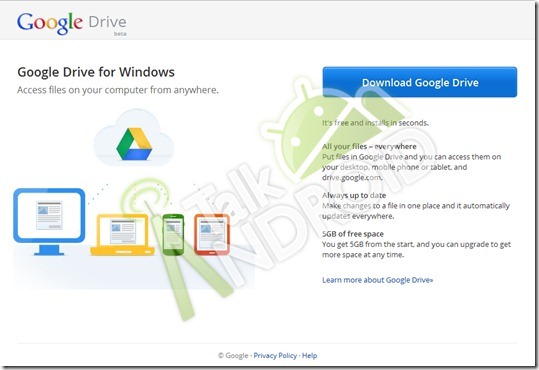 Google Drive Cloud Sharing Service To Be Launched Next Week