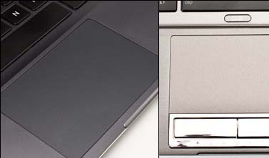 Touchpad in Toshiba Portege Ultrabook