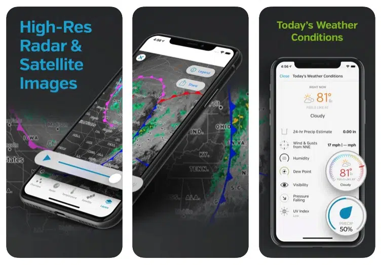 Weather Underground iOS app